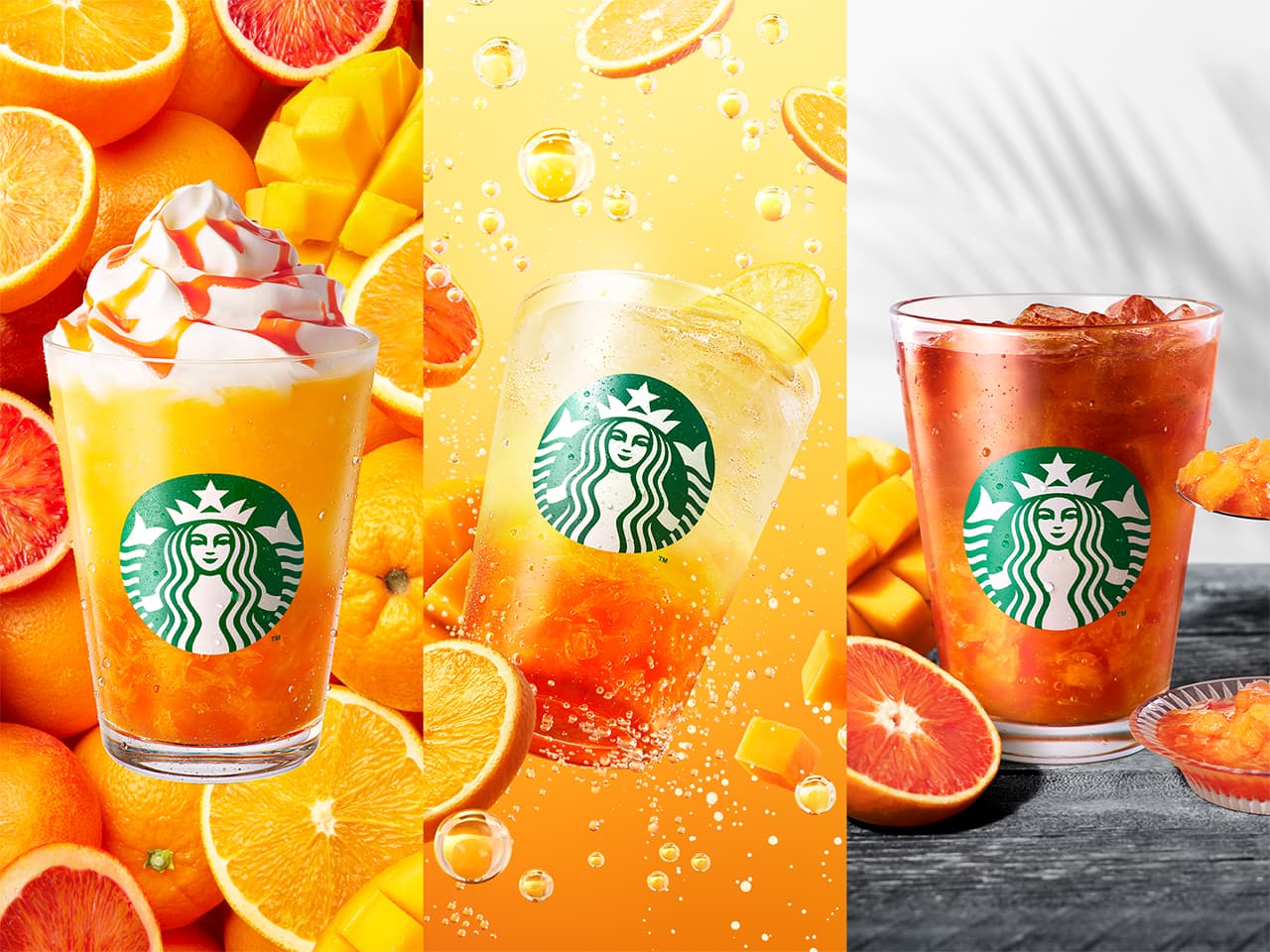 スタバ夏の新作 オレンジ&マンゴー フラペチーノ707円ほか3種|2026年7月22日発売・価格と中身を解説